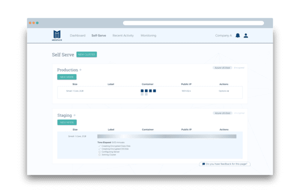 MedStack Control: Configure, manage and deploy your healthcare app infrastructure